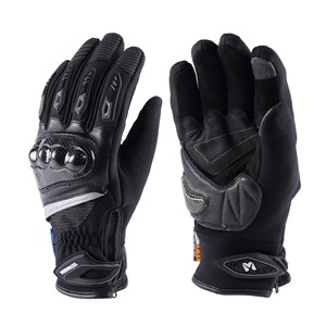 Gants de moto en cuir véritable de haute qualité pour l'hiver, gants de course noirs pour moto, gants chauds pour le sport et les activités de plein air - Product Image 6
