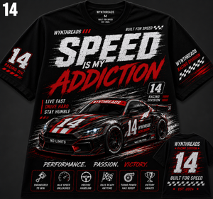 Camiseta Deportiva de Carreras Personalizada ODM/OEM, Impresión Completa, Corte Holgado, Algodón y Poliéster, Impresión Digital DTG DTF - Product Image 3