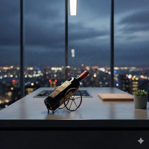 Porte-bouteilles à vin en métal élégant pour table à manger et décoration de bar d'hôtel – Ajoute un style luxueux aux comptoirs de bar d'hôtel - Product Image 6