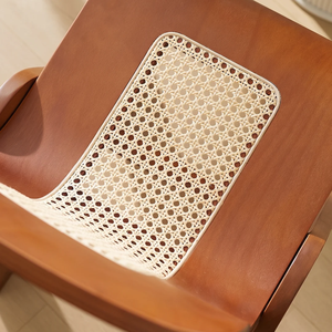Silla de Comedor de Ratán y Madera de Fresno Fabricada en Vietnam - Product Image 2