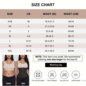 Corsé Moldeador de Cuerpo de Mujer con Cierre de Gancho y Cremallera, Transpirable, de Spandex/Nylon, Control de Abdomen, Estilo Hourglass, Talla Mediana - Product Image 5