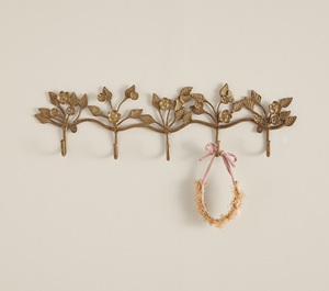 Nordic Style Bronze/Black Branch Wall <b>Hook</b> Creative 6-<b>Hook</b> Tree Limb <b>Hanging</b> Rack Vintage Metal Wall Art Organizer <b>for</b> Entry - Product Image 5