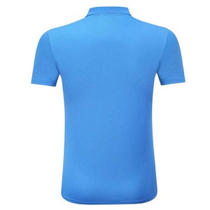 เสื้อโปโลผู้ชายแขนสั้นสีน้ำเงิน ผ้าถัก สีพื้น สไตล์ลำลอง ทรงปกติ ดีไซน์กระดุม ปรับแต่งได้เต็มที่ เสื้อโปโลผู้ชาย 2026 - Product Image 2