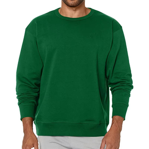 Sudadera Unisex Personalizada de Hip Hop con Cuello Redondo, Bordado 3D, Color Liso, Felpa de Algodón, Cómoda, Informal, para Invierno - Product Image 2