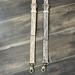 Sangles de remplacement pour sacs à main et sacs à bandoulière en cuir de vachette véritable, multi-usages, fabriquées sur mesure, avec sangles épaisses et motif artisanal. - Product Image 6