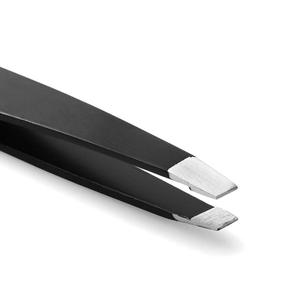 Pinzas Profesionales para Cejas con Punta Inclinada, Acero Inoxidable, Herramienta de Precisión para Depilación Facial, Venta al Por Mayor OEM - Product Image 3
