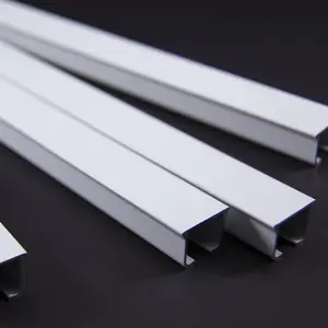 Binario per tende in alluminio 19mm
