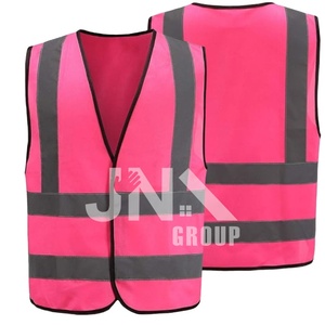 Gilet de sécurité réfléchissant personnalisable pour la patrouille routière et l'assainissement de l'environnement en polyester avec logo personnalisable - Product Image 1
