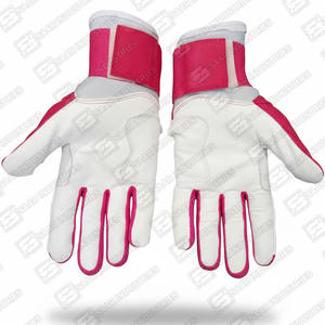 Guantes de Bateo de Béisbol de Cuero Genuino con Puño Largo, para Adultos y Jóvenes, Profesionales, Hombres/Mujeres, Softbol, Hechos a Medida, Ligeros - Product Image 4