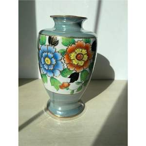 Vase décoratif rond en laiton doré, émail métallique patiné antique de luxe, pour centre de table, décoration maison, hôtel, mariage - Product Image 5