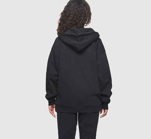 Sudadera con capucha y cremallera completa de algodón a la moda, ajuste slim, para hombre, fabricante de sudaderas con cremallera de alta calidad, unisex, casual - Product Image 5