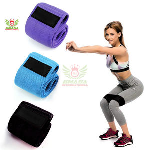 Set de Bandas de Resistencia para Entrenamiento de Cadera para Mujeres, Bandas Elásticas Anchas Antideslizantes para Ejercicios de Glúteos, de Poliéster Resistente - Product Image 6