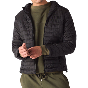 Mens High Quality Coats Padded Men <b>Jacket</b> for Men Stand Collar Casual Outwear Thickened Insulated Warm Winter Coat Sleek Puffer - Product Image 5