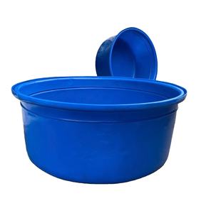 Tanque Redondo de Plástico de Alta Calidad en Varios Tamaños para Acuicultura, Teñido, Almacenamiento y Transporte, Contenedor de Plástico Industrial Duradero - Product Image 2