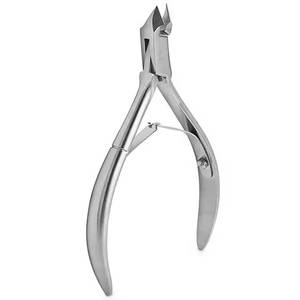 Coupe-ongles professionnel Morje en acier inoxydable, à mâchoires larges de 10 mm, lame courbée/plate, pointe affûtée pour ongles épais des doigts et des orteils - Product Image 1