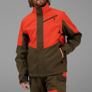 Wholesale Mens <b>Camo</b> Hunting <b>Jacket</b> Water-Resistant Softshell Outdoor Tactical <b>Jacket</b> Breathable Poly Nylon OEM - Product Image 3