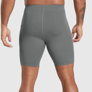 Custom <b>Compression</b> <b>Shorts</b> <b>Men</b> Spandex Running Tights Sport Athletic Workout Performance Leggings Underwear Compress - Product Image 3