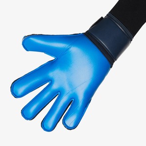 Guantes de Portero de Fútbol Azules de PU Antideslizantes con Cierre de Velcro, Equipo Deportivo Unisex - Product Image 2