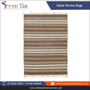 Alfombras tejidas bordadas de algodón reciclado 100% de lujo de alta calidad alfombras de diseño personalizado alfombras y juegos precio al por mayor - Product Image 2