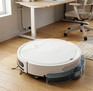 Robot de Limpieza Inteligente Sudex HTS-8 Eco con Sensor Infrarrojo Anti-Caídas, Cuatro Motores, 3 Ruedas, Contenedor de Polvo de 400 ml, para Pisos del Hogar - Product Image 4