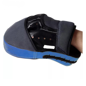 Best Design PU Leather Curved Punching Mitts <b>Focus</b> <b>Pads</b> Breathable Lightweight Waterproof Boxing Karate Kickboxing <b>Pads</b> OEM - Product Image 6