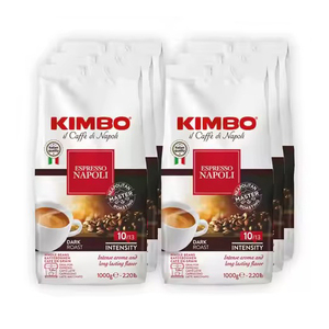 Offre Spéciale : Café Moulu Italien Authentique Kimbo Classico, Torréfaction Moyenne, Mélange Italien, Corps Lisse et Saveur Raffinée, 1000g - Product Image 2