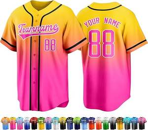 Camiseta de Béisbol con la Bandera de Puerto Rico, Camiseta de Verano, Ropa Deportiva Unisex, Uniforme Deportivo, Sóftbol, Poliéster/Algodón de Secado Rápido - Product Image 2