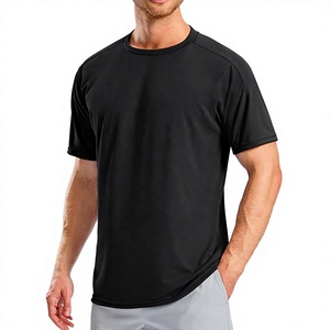 T-shirt pour homme 100% polyester tricoté 200 grammes, design imprimé vierge, écologique - Product Image 1