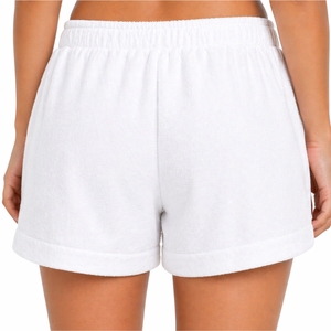 Ensemble décontracté deux pièces pour femme : Polo et short à manches courtes, tenue d'été en coton doux, ensemble assorti pour femme - Product Image 6