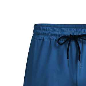 Shorts de sport décontractés pour hommes, 100 % polyester, taille élastique, avec logo personnalisé, pour la gym, la course et l'entraînement - Product Image 4