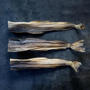 Authentic Norway cod dry stockfish frozen for extended freshness delivered in 30 to 45Kg bale size for <b>large</b> scale seafood - Product Image 1
