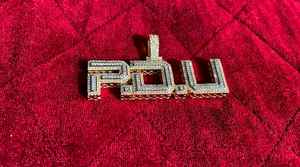 จี้ชื่อแบบกำหนดเองสำหรับผู้ชาย เครื่องประดับฮิปฮอปสุดหรู ของขวัญสุดเท่ห์ จี้แร็ปเปอร์ประดับเพชรโมอิสซาไนต์ จี้ตัวอักษรแบบกำหนดเอง - Product Image 5