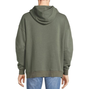 High Quality Custom Bulk <b>Hoodies</b> for <b>Men</b> Wholesale Basic Cotton Blended <b>Plain</b> Pullover Oversized Fashion Hoodie - Product Image 2