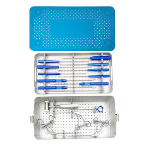 Instruments d'arthroscopie orthopédique, kit de réparation de la coiffe des rotateurs, crochet de suture pour ligaments de l'épaule, acier inoxydable, par Dentavex - Product Image 1