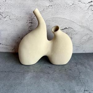 Vase en céramique et porcelaine - FVS14 - Product Image 1