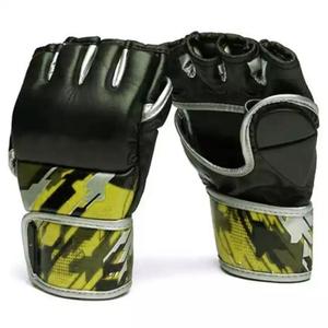 ถุงมือชกมวย MMA ระดับมืออาชีพ - วัสดุ PU ทนทาน ระบายความชื้นได้ดี ปิดด้วยแถบตีนตุ๊กแก สวมใส่สบาย ใช้ได้ทั้งชายและหญิง เหมาะสำหรับยิมและการใช้งานกลางแจ้ง - Product Image 3