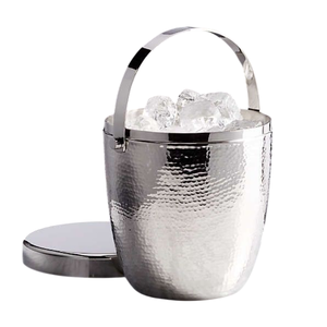 Decorative Metal Ice Bucket Vintage Finish Beverage Cooler Perfect For Home Decor Wedding Party <b>Serving</b> Use - Product Image 1