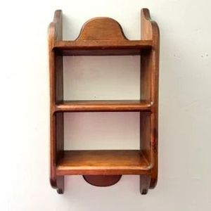 Étagère murale flottante en bois minimaliste pour la décoration intérieure moderne, solutions de rangement et d'organisation - Product Image 1