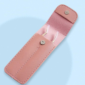 Étui de transport professionnel pour outils de beauté, 2 pièces, avec un design de rangement soigné, une fermeture sécurisée et des pochettes pratiques pour pinces à cils - Product Image 3