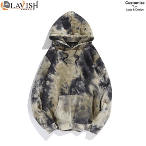 Sweat à capuche décontracté Hip Hop pour hommes et femmes 3D All-Over Print Rainbow Paint Tie-Dye Fashionable Winter Hooded Fleece Eco-Friendly - Product Image 6