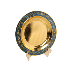 Plaque de récompense en laiton, souvenirs en aluminium, plaques rondes, souvenirs de Singapour, Paris, Inde, plaque métallique pour cadeau ou récompense - Product Image 1