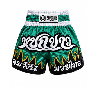 Pantalones Cortos de Kick Boxing, Muay Thai y MMA Personalizados, Hechos a Medida, 100% Poliéster, con Cordón Ajustable, Impresión por Sublimación, para Hombre y Mujer - Product Image 1