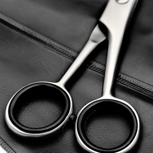 OEM Accepted Custom Logo Nail Scissors High Stainless Steel Manicure Tool Sharp Straight Blade for Eyebrow Cuticle Scissors - Product Image 6