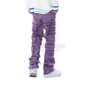 Pantalones Casuales Ligeros de Lona con Estilo Moderno, Textura Suave Premium, Cintura Media, Corte Relajado, Look Urbano Moderno - Product Image 2