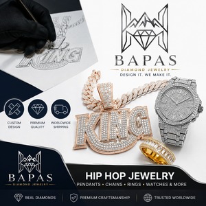 Pendentif vertical lettre personnalisée en moissanite micro-pavée, très demandé, bijoux de luxe hip-hop pour hommes et femmes, en vente - Product Image 6
