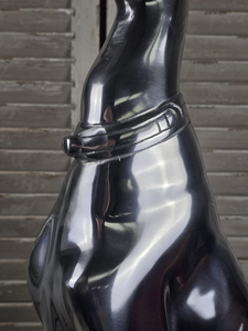 Handcrafted Aluminum Kangaroo Sculpture Polished Metal Animal Statue Modern Wildlife Figurine Luxury Home Office <b>Table</b> <b>Decor</b> - Product Image 3