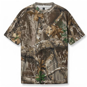 T-shirt d'été personnalisable et respirant pour homme, à manches courtes, idéal pour la chasse, la pêche, la randonnée et le camping - Product Image 1