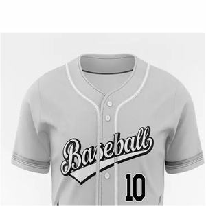 Custom Full Sublimated Baseball Jersey Team Sports Uniform Breathable Fade Resistant Printed Baseball Top for Men - Product Image 6