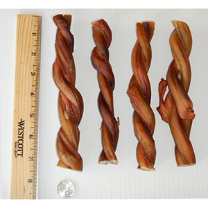 Barras de Carne de Res Trenzadas de Larga Duración para Masticadores Agresivos, Barras de Carne de Res Trenzadas Altas en Proteínas - Product Image 2