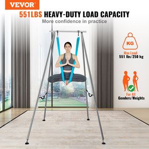 Professional 9.67 ft Height Aerial Yoga <b>Frame</b> <b>Swing</b> Stand with 13.1 Yards Yoga Hammock Max Capacity 551 Lbs - Product Image 2